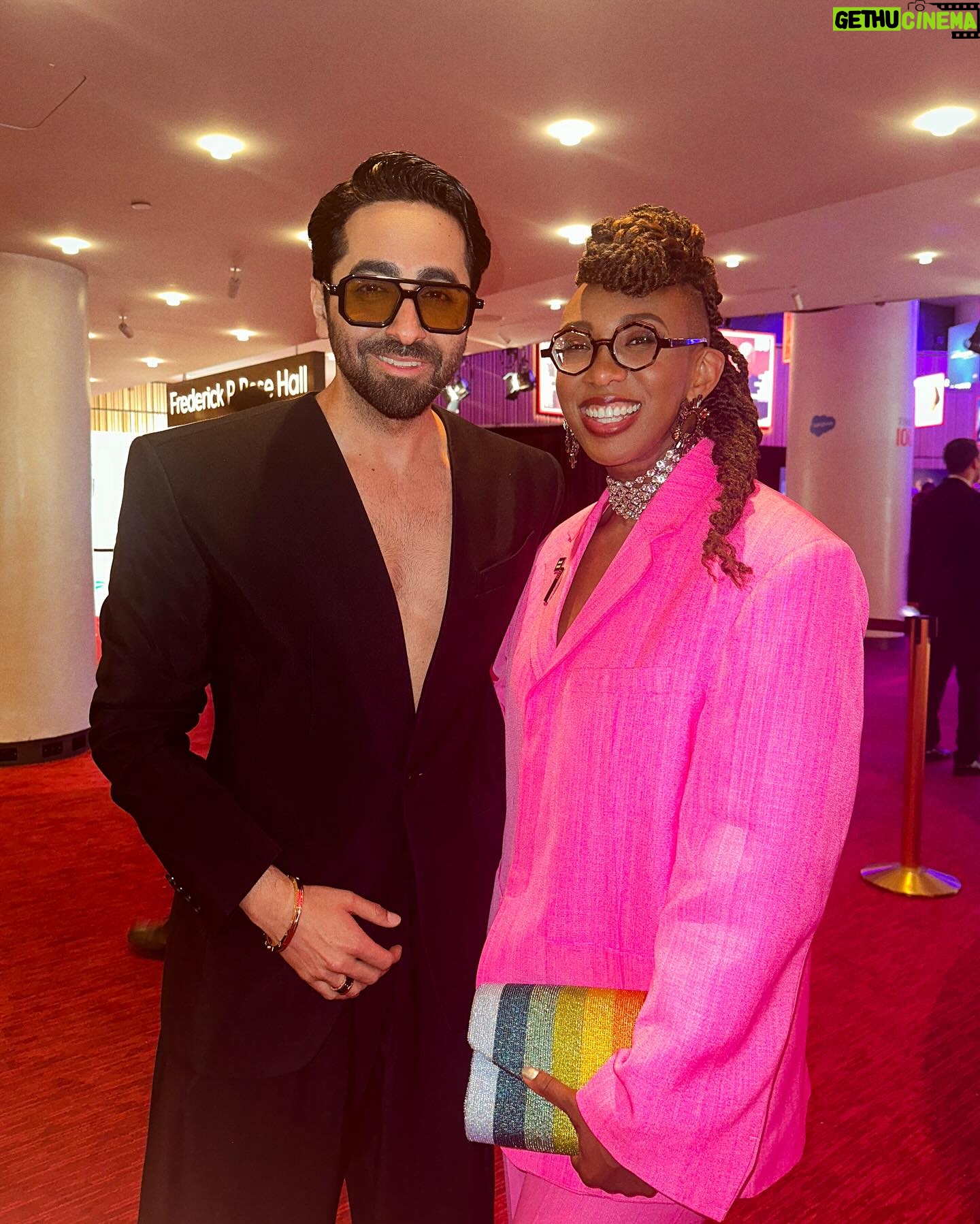 Ayushmann Khurrana Instagram - It is the @time of the disruptors! Honoured to be a part of the #TIME100 Gala this year and having met the most brilliant minds and artistes of our generation.