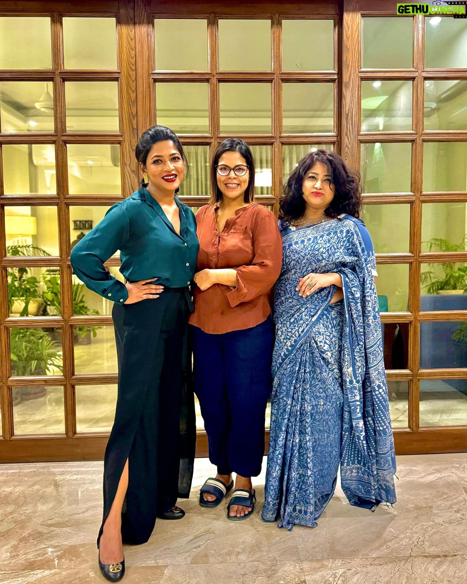 Azmeri Haque Badhon Instagram - Had a wonderful time ❤️ Moonmoon Sharmin Shams….