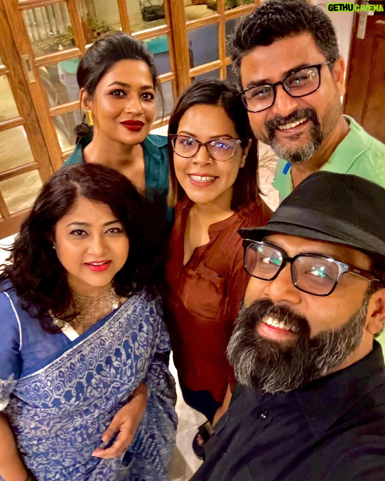 Azmeri Haque Badhon Instagram - Had a wonderful time ❤️ Moonmoon Sharmin Shams….