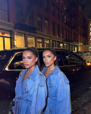 Azra Mian Instagram - Crimson twins