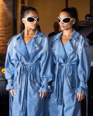 Azra Mian Instagram - Crimson twins