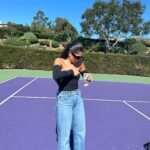 Azra Mian Instagram - Got to enjoy watching my first pickleball game with @celsiusofficial #CELSIUSbrandpartner☀️💋 @fireworkfoundation