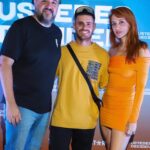 Bárbara Lombardo Instagram - Algunas imágenes del estreno de #UstedesDeciden ☄️💥 @starplusla 1. Pegué laburo en Visisí 🥰 2. Junto a estos dos grandes @gsoffritti @lucho_leyrado 3. Hay equipo 🔥 🔥🔥 ( bah, equipazo ) 4. Vinieron mis amigos de #LaUno 🙂 5. Saqué a mi sobrinito de la pileta para que venga a ver la peli = ganamos un fan 💕 6. Gracias por mi vestido naranja Tavo, le amo.