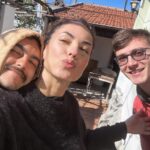 Bárbara Mori Instagram - La abuela Gladys que cumplió 102 y está regia y la familia del Sur. Los amo!❤️ Paisito mío, corazoncito en el mar. 🇺🇾