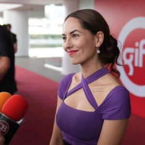 Bárbara Mori Instagram - “Perdidos en la noche” en el @giffmx 
Gracias por todas las atenciones 🩵