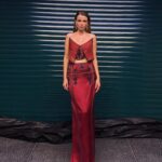 Başak Parlak Instagram - A perfect night with a perfect dress 🌹