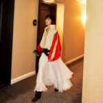 Bae Doona Instagram - @louisvuitton for @rebelmoon part1 premiere in LA Photographed by @kigon_kwak Stylist @wonderbird80 Hair&Makeup @michelleaudrinakim