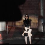 Bai Lu Instagram – Thanks 🖤@balmain