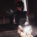 Bai Lu Instagram – Thanks 🖤@balmain