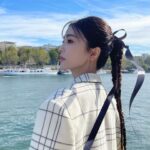 Bai Lu Instagram – 🫶🏻看了一场很梦幻的秀 @renzorosso @marni @asliceofbambi