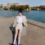 Bai Lu Instagram – 🫶🏻看了一场很梦幻的秀 @renzorosso @marni @asliceofbambi