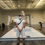 Bailey May Instagram – Chillin at the @louvreabudhabi
