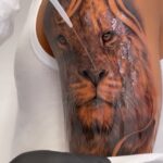 Bailey May Instagram - Very personal piece 🦁 thank you @dannybrookstattoo for making one of my dreams reality !