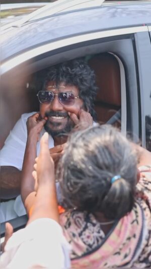 Bala Instagram - #serviceisgod DAY TWO JOURNEY! 
I handed over the 3rd tractor key to the Prabu family in the Villupuram district. Seeing all your love, It’s giving us more energy and motivation to go forward. Together, we can make a difference and create a brighter future for all. #Maatram #serviceisgod