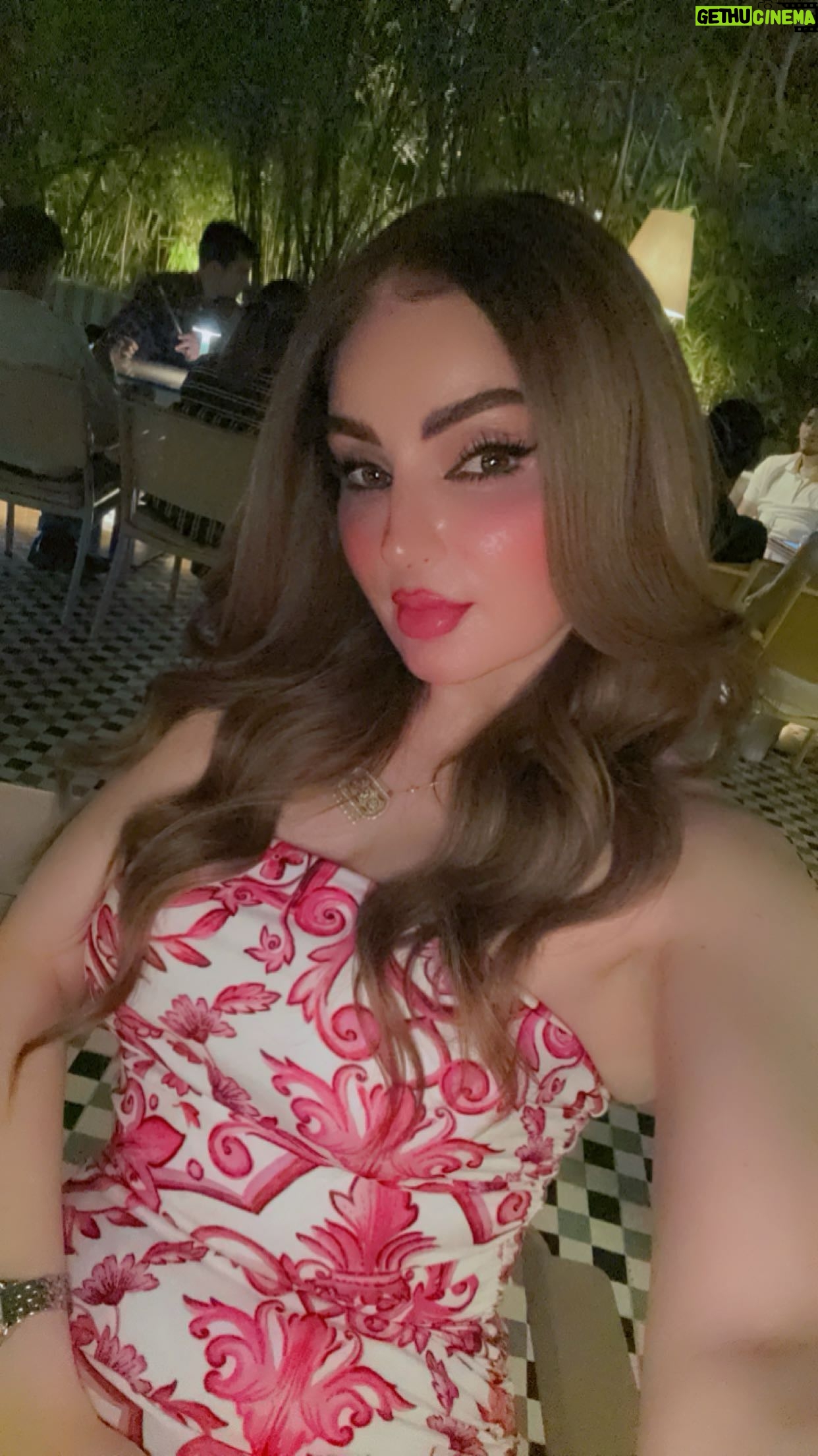 Ban Adnan Instagram - Outfit of the day Dress: @clubllondon Bag: @maisonvalentino perfume: @diorbeauty necklace & earrings @jawharajewellery watch & bracelet: @cartier