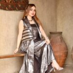 Ban Adnan Instagram - فضي اليوم🪩🪩🪩🪩🪩 العياية والفستان: @ishtarfashion Hairstyle: @joey_hassoun Shoes: @renecaovilla