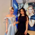 Ban Adnan Instagram - Dubai World Cup كأس دبي العالمي Thank you for the lovely invitation @longines @savoirarabia @pierette.yammine @racingdubai 📷: @ali.alkurdi.photography hairstyle: @joey_hassoun Dresse: @aliasaad.official
