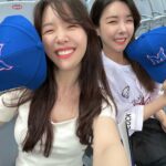 Bang Min-ah Instagram - 몬스터즈 화이팅!!! 😈🧢⚾️