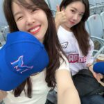 Bang Min-ah Instagram - 몬스터즈 화이팅!!! 😈🧢⚾️