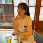 Bang Min-ah Instagram - 고베규 너무 맛있어서 신나버렸지 뭐야....🥩🍺