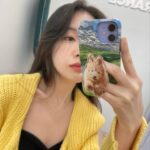 Bang Min-ah Instagram - 추워도 노랭이⭐️ 오늘도 영화보러와주신 모든 분들 감사합니다 좋은밤 보내세요💋✨🪐