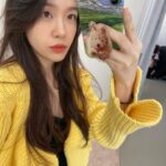 Bang Min-ah Instagram - 추워도 노랭이⭐️ 오늘도 영화보러와주신 모든 분들 감사합니다 좋은밤 보내세요💋✨🪐