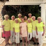 Barbara Corcoran Instagram - My best friends surprised me for my birthday dinner all dressed like me! I’d say 75 is looking good… on all of us! 🤣❤️