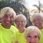 Barbara Corcoran Instagram - My best friends surprised me for my birthday dinner all dressed like me! I’d say 75 is looking good… on all of us! 🤣❤️