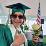 Barbara Corcoran Instagram - So proud of my daughter Kate on her high school graduation! I love you! 💚👩🏻‍🎓