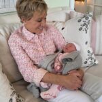 Barbara Corcoran Instagram - I’ve had a lot of titles in my life, but nothing compares to ‘Nana.’ Welcome to the world, Kaia Blair 💕🩷 Nana loves you!