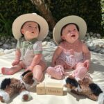Barbie Blank Instagram - Our little cowgirl and cowboy are 7 months today! 🤠🤠