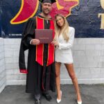 Barbie Blank Instagram - Yesterday my hubby @joebcoba graduated from @uscedu with a Masters degree in business!!! Words can’t express how proud we are of you, you have worked so hard to get here today, these last 2 years I’ve seen you grind all day everyday from working full time, having 2 newborn babies and going to business school at one of the most prestigious schools there is! You’ve surpassed the label of ‘hard worker’ with all of your achievements. You are a true inspiration to me and our babies! Thank you for being the best remodel they could have. We love you daddy ♥️ FIGHT ON ✌🏼