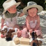 Barbie Blank Instagram - Our little cowgirl and cowboy are 7 months today! 🤠🤠