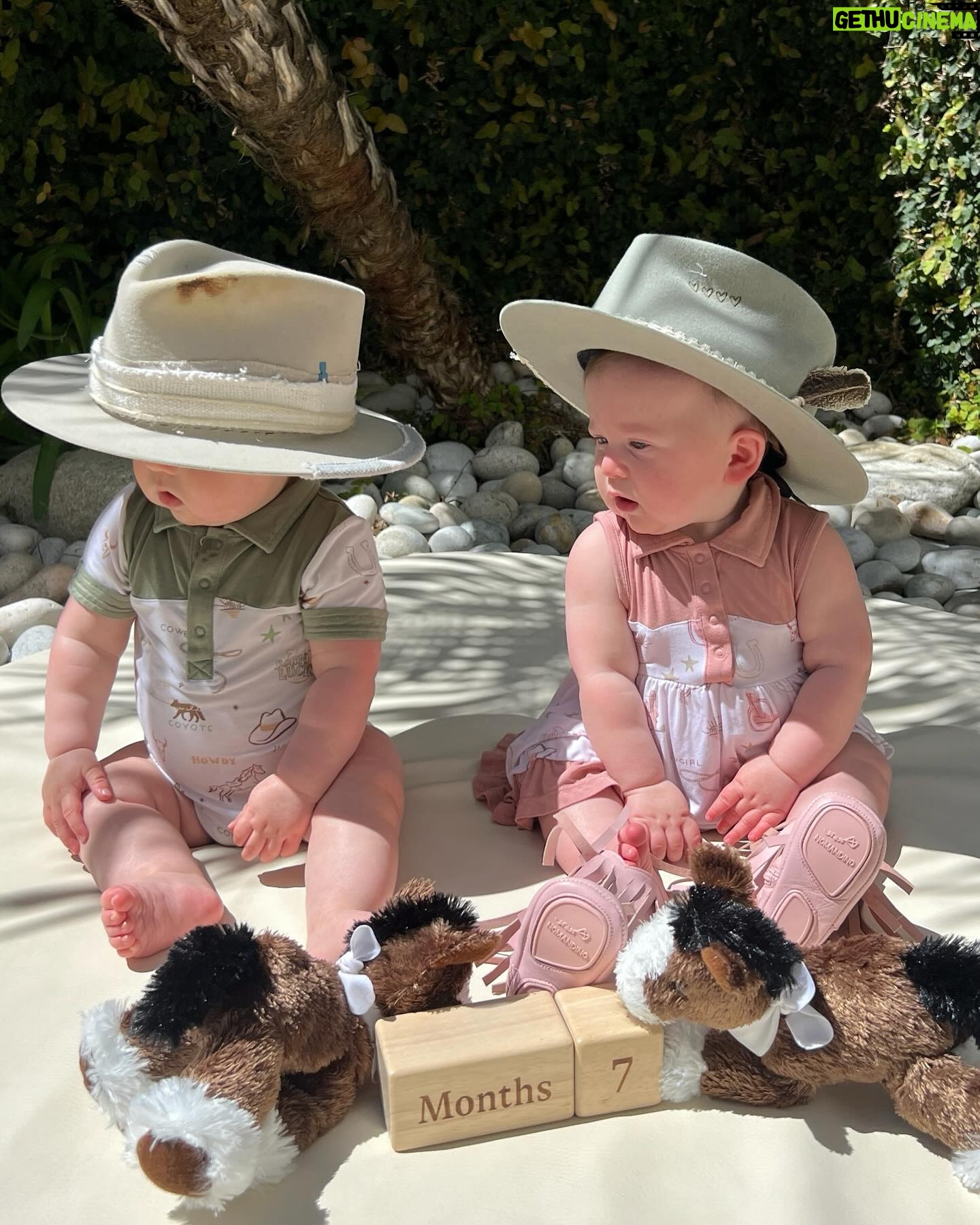 Barbie Blank Instagram - Our little cowgirl and cowboy are 7 months today! 🤠ðŸ¤