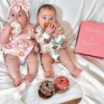 Barbie Blank Instagram - Happy 1/2 dozen 🍩 🎂 birthday to our angel babies! Can’t believe you’re already 6 months…..Brooklyn is mommy’s girl who definitely has mommy’s sassy attitude, loves being held by mommy and daddy and has her front 2 teeth already, she’s going to skip crawling and go straight to standing! Jaxon is the sweetest most loving boy, who looks just like daddy, he’s sitting up by himself and about to start crawling anyday now! 🥹🫶🏼👶🏼👶🏼