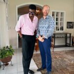 Basketmouth Instagram – Met up with my brother, the Consul General of the United States to Nigeria, Oluwatobi.

@usinnigeria