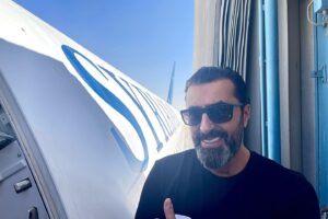 Bassem Yakhour Instagram - برغم كل التحديات والأوقات الصعبة اللي مرت على شركة الطيران السورية وبرغم كل الصعوبات اللي بتواجه العاملين فيها  يعطيكم ألف عافية  على كل شي  وعلى كل جهد جبار بتبذلوه لحتى يستمر أسم هالشركة  اللي بتحمل أسم سوريا ❤️
