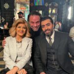 Bassem Yakhour Instagram - نكهة خاصة اكتسبها تصوير المشهد الأخير في مسلسل على صفيح ساخن برفقة النجمة سمر سامي. والصديق سيف الدين سبيعي #على_صفيح_ساخن #هلال_الحجار