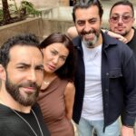 Bassem Yakhour Instagram - إكتمل ثلاثي "قلب أسود" 🖤 كتابة جيهان علي جان وسيناريو وحوار أسطفان خطّار وإخراج دافيد أوريان وإنتاج شركة Online Production لصاحبها زياد الشويري. ادعولنا بالتوفيق 🙏🏻