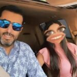 Bassem Yakhour Instagram - مع القمر 😎😈😈😈 @rana_alhariri