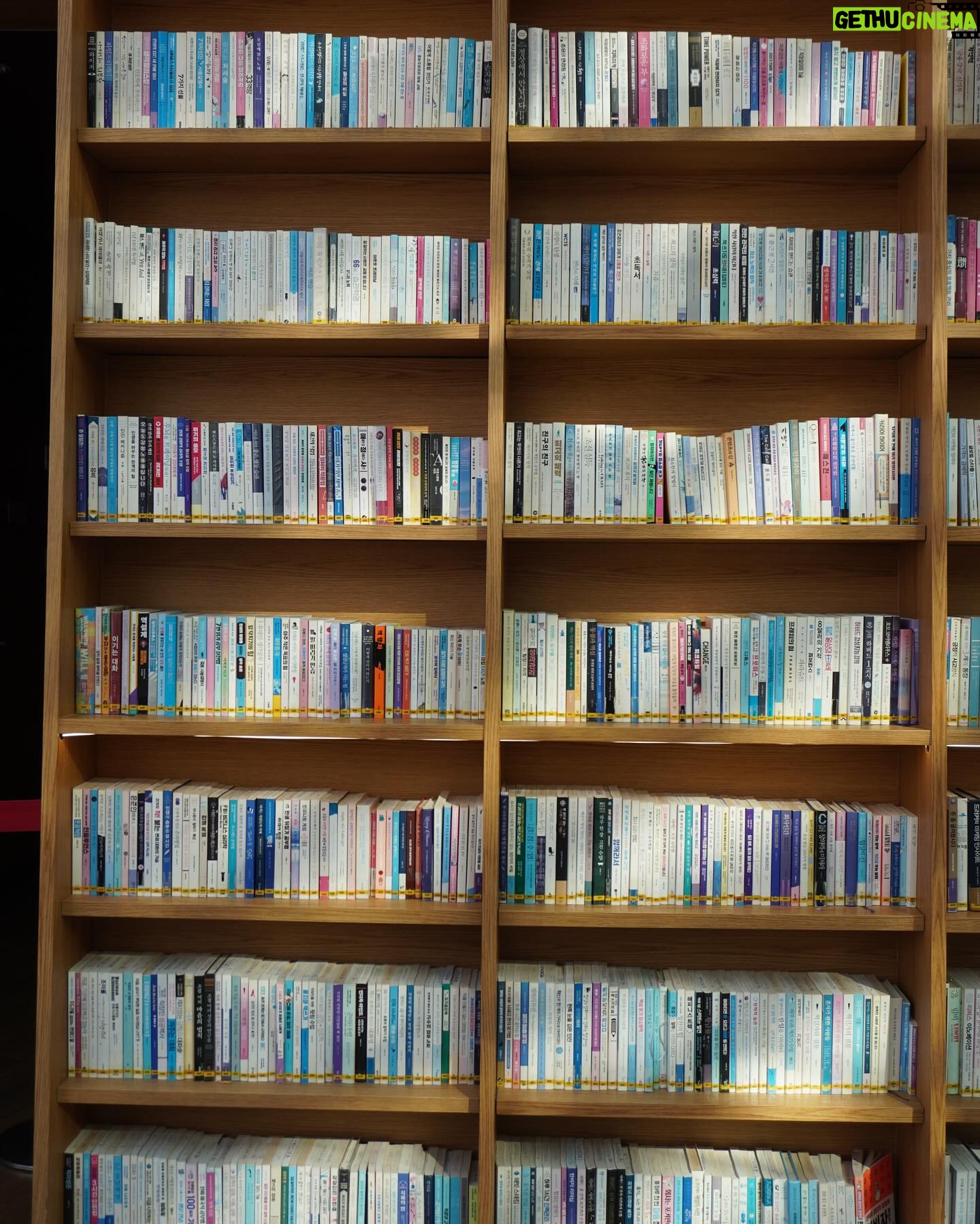 Bea Alonzo Instagram - Hello from Korea!! I got curious about this library in the middle of Seoul and decided to check it out. It’s so beautiful and filled with people pretending to read for the gram, myself included 🤣 @discover_grp
