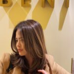 Bea Binene Instagram – snip snip 💇🏽‍♀️ 

milktea on my hair by @benibana.ph ✨ 
📍Benibana Beauty Hub, San Juan