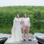 Beanie Feldstein Instagram - “as every fairytale comes real…” May 20, 2023 could never find the words to thank the angels below for giving us the wedding of our dreams Photography: @corbingurkin Dress and suit: @gucci Planning: @amandasavoryevents @nfhsanderson Venue: @thesistersofcedarlakes Design: @littlesistercreativenyc Makeup: @kateydenno Hair: @peterbutlerhair Styling: @erinwalshstyle @ashleyafriyie