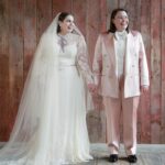 Beanie Feldstein Instagram - “as every fairytale comes real…” May 20, 2023 could never find the words to thank the angels below for giving us the wedding of our dreams Photography: @corbingurkin Dress and suit: @gucci Planning: @amandasavoryevents @nfhsanderson Venue: @thesistersofcedarlakes Design: @littlesistercreativenyc Makeup: @kateydenno Hair: @peterbutlerhair Styling: @erinwalshstyle @ashleyafriyie