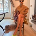 Beatrice Vendramin Instagram - thanks @gucci !!! 🤎 @sabatods (last one is my favorite)