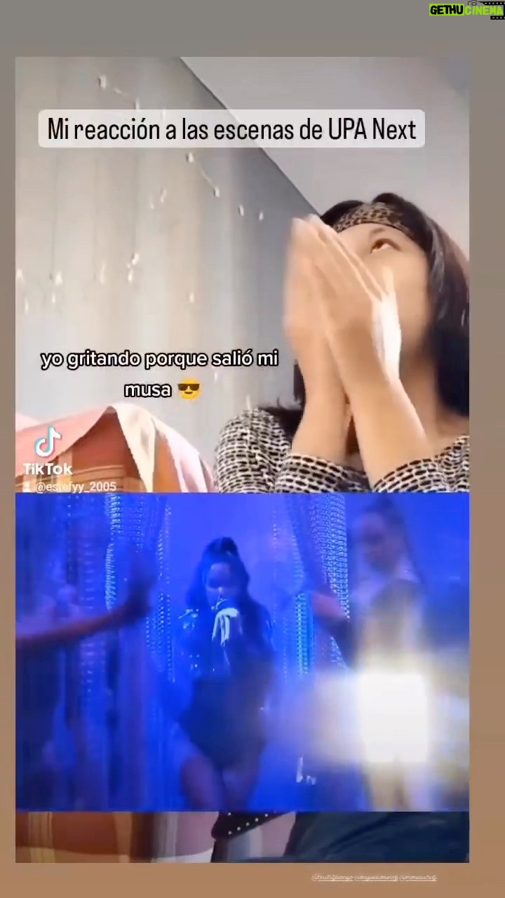 Beatriz Luengo Instagram - AMOOOO 🤣🤣🤣 Los vídeos reacción @upa_next me tienen living Estefy yo también le hablo a la tele.