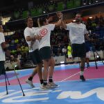 Bebe Vio Instagram - Era IL derby per noi… 🇮🇹🆚🇫🇷 e lo abbiamo STRAVINTO! Ci spiace per i cugini francesi 🎉🤷‍♀️😁 Al di là del risultato, è stata l'ennesima serata di grandi competizioni integrate, risate e tanto divertimento per tutti. Ancora una volta lo sport unisce ciò che, a volte, le persone dividono. 🙏🏻 Grazie a tutti i presenti (eravate tantissimi ieri 🤩) e ai partner dell'evento che credono in noi e supportano da sempre i nostri pazzi progetti di inclusione! @barillaitalia @toyota_italia @sorgeniaofficial @rilastil @technogym @cornettoit 📸 @augusto280766 / BIZZI TEAM
