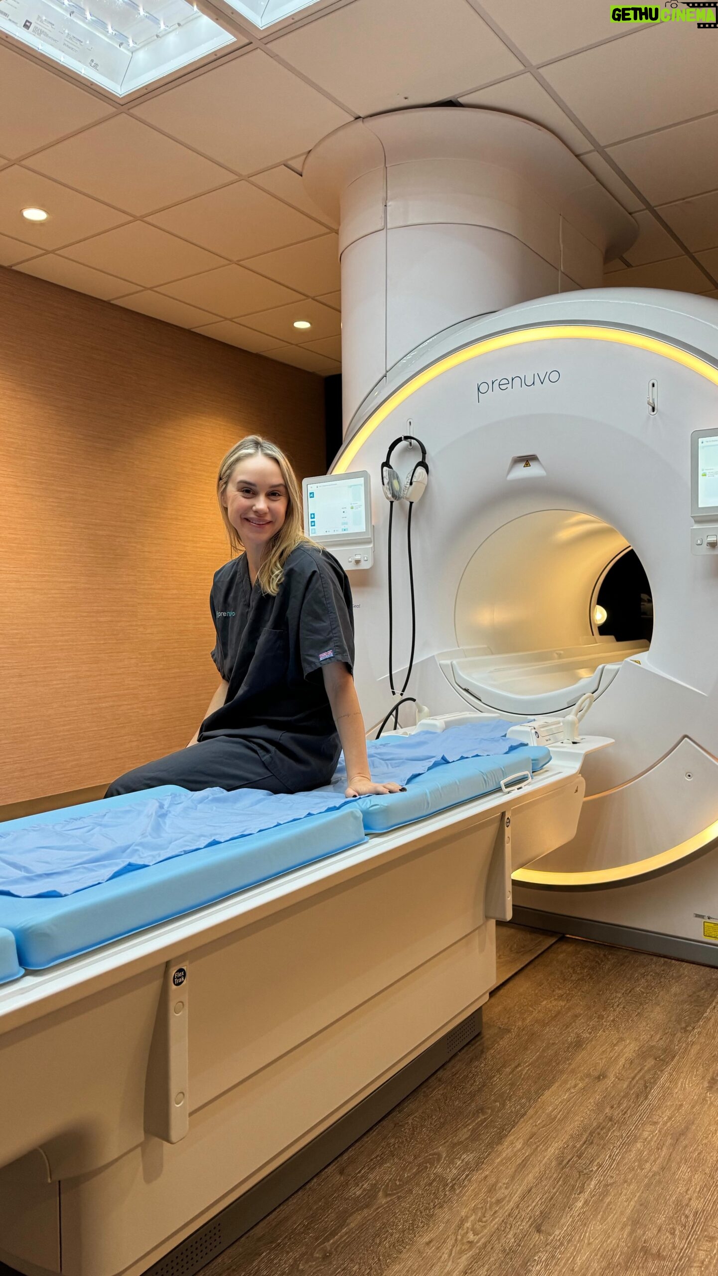 Becca Tobin Instagram - Ever since becoming a mom, I have been focused on keeping myself as healthy as possible for my son…which is why I contacted @prenuvo about coming in for a full body scan. Their goal is to transform the medical paradigm from reactive to proactive 💪🏼 @prenuvo uses advanced MRI to perform a full body scan able to detect solid cancerous tumors at stage 1 and around 500 other conditions (including aneurysms, spine herniations, fatty liver disease). Unlike other screening mechanisms, Prenuvo does not use radiation or contrast, making it a safe proactive screening tool. Get $300 off a full body scan by going to http://prenuvo.com/BECCA. Or mention “Becca” when booking over the phone. #partner