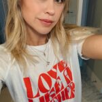 Becca Tobin Instagram - Love Like a Mother 💪🏼 ❤️💪🏼 In honor of Mother’s Day and Foster Care Awareness Month, @allianceofmoms is selling this kick a$$ tee. Proceeds from this tee support essential services, education, and advocacy so that young parents in foster care and their children can heal and thrive. Go to Allianceofmoms.org to purchase #lovelikeamother