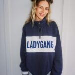 Becca Tobin Instagram - It’s here! 🇺🇸 Comment MERCH in the comments to get a DM with shopping link and a 15% OFF discount code. ✌🏼💕 #merch #ladygang #new #merchdrop #florida #girlstrip #shop #newintheshop #ladygangshop #getitnow